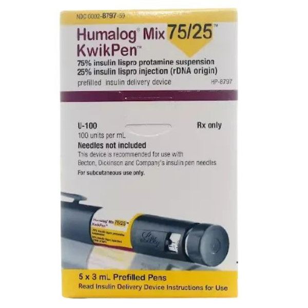 HUMALOG MIX 75/25  KWIKPEN .